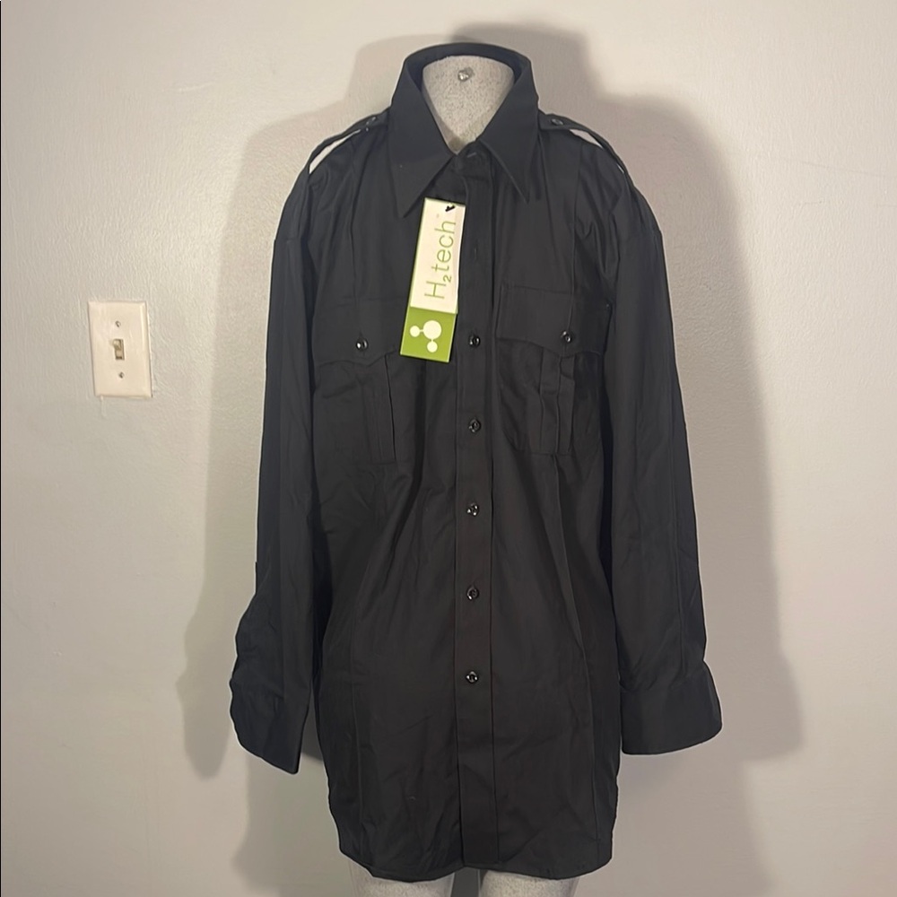 Perfection Stratuss series, Black Lightweight uniform Shirt